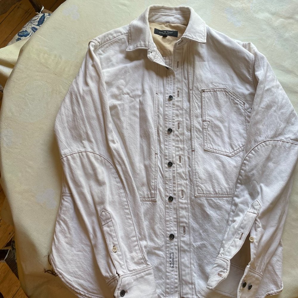 Rag & Bone Chore Shirt Jacket Men's Medium Original Owner Like New Condition